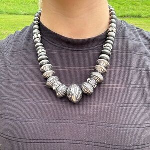 Faux Navajo Pearl Necklace